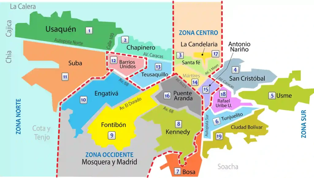 Colegios privados en la ciudad de Bogota Colombia